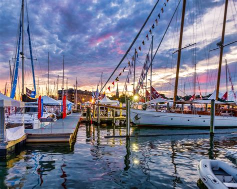 Annapolis boat show - Every October, sailors from around the globe gather on miles of docks in beautiful downtown historic Annapolis to experience hundreds of new and premiering boats, …